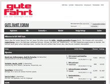 Tablet Screenshot of forum.gute-fahrt.de